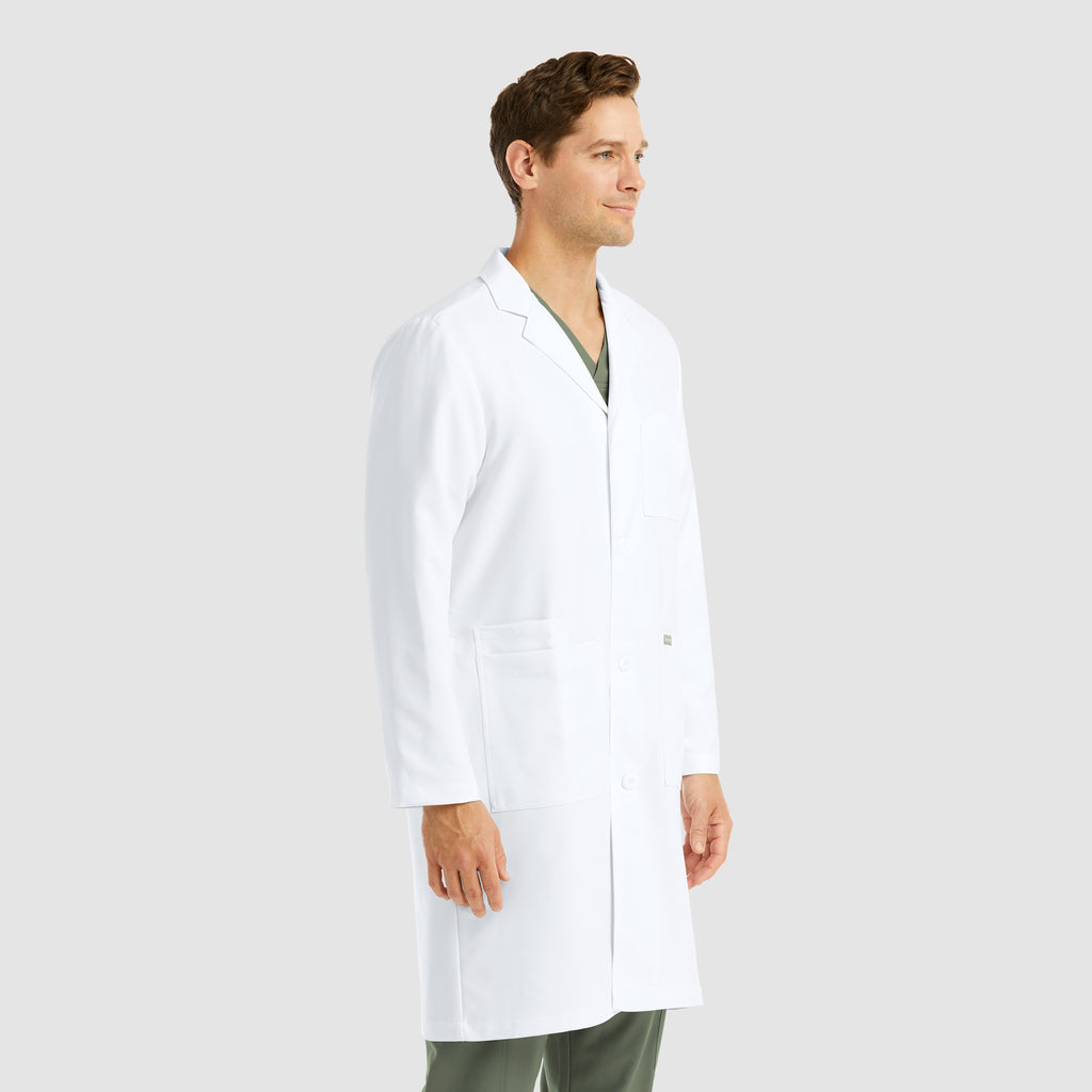 Maevn 5871 Men's Full Length Lab Coat