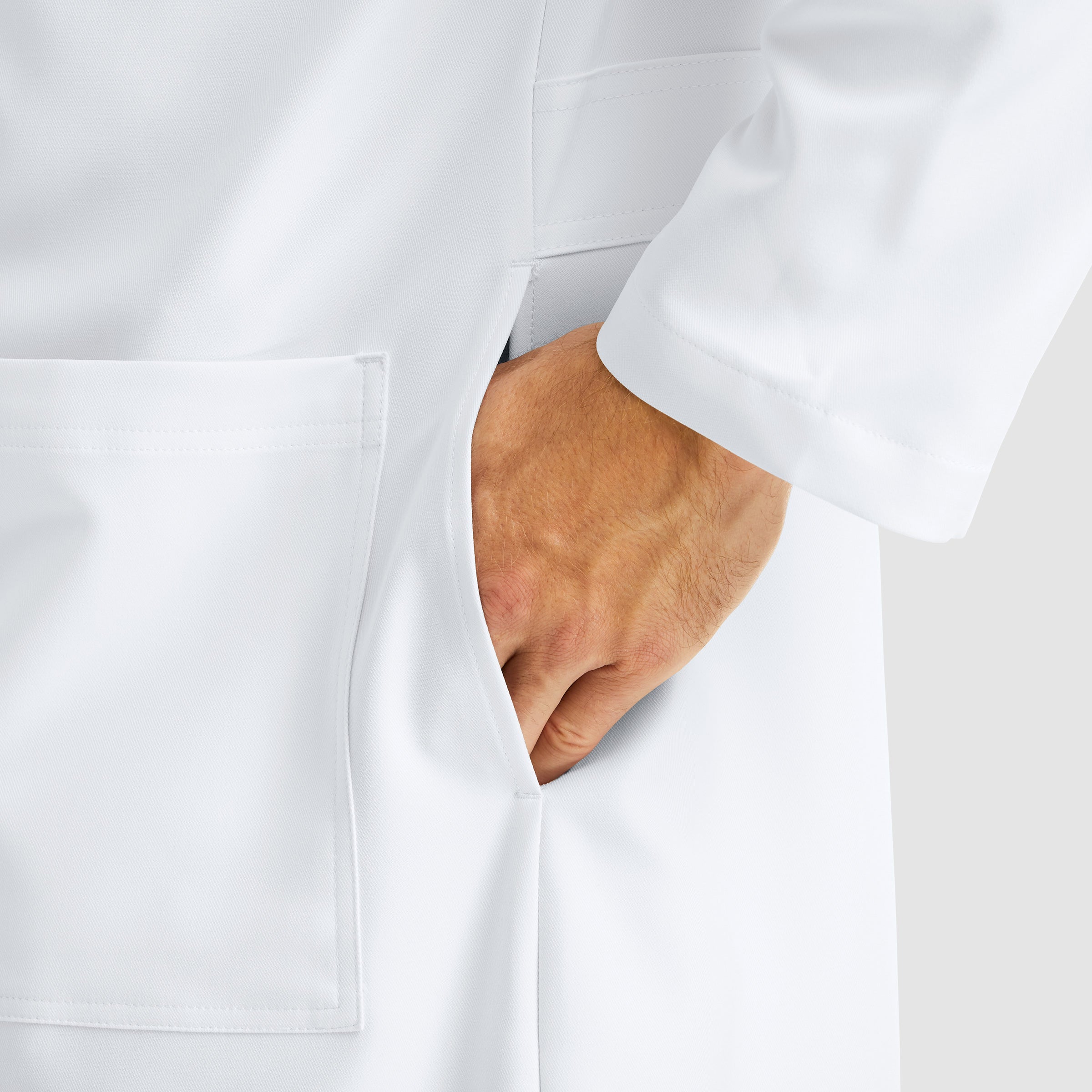 Maevn 5871 Men's Full Length Lab Coat