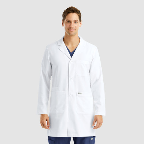 Maevn 5872 Men's Mid Length Lab Coat
