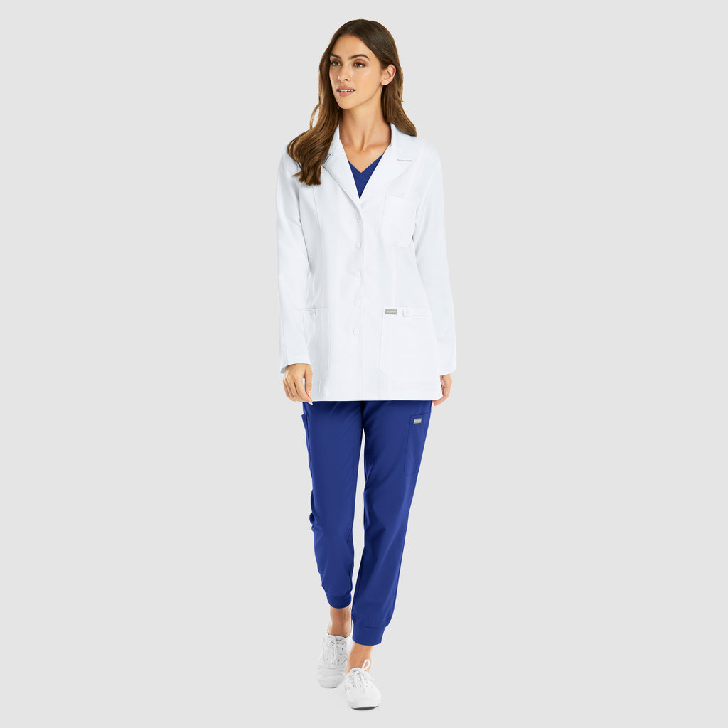 Maevn 5973 Women's Snap Consultation Lab Coat