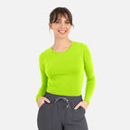 Maevn Bestee Women's Long Sleeve Underscrub Tee 6909