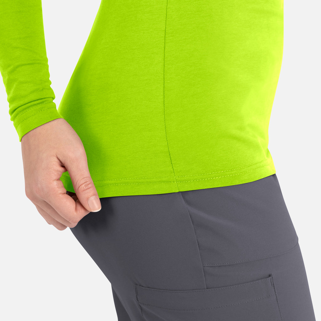 Maevn Bestee Women's Long Sleeve Underscrub Tee 6909