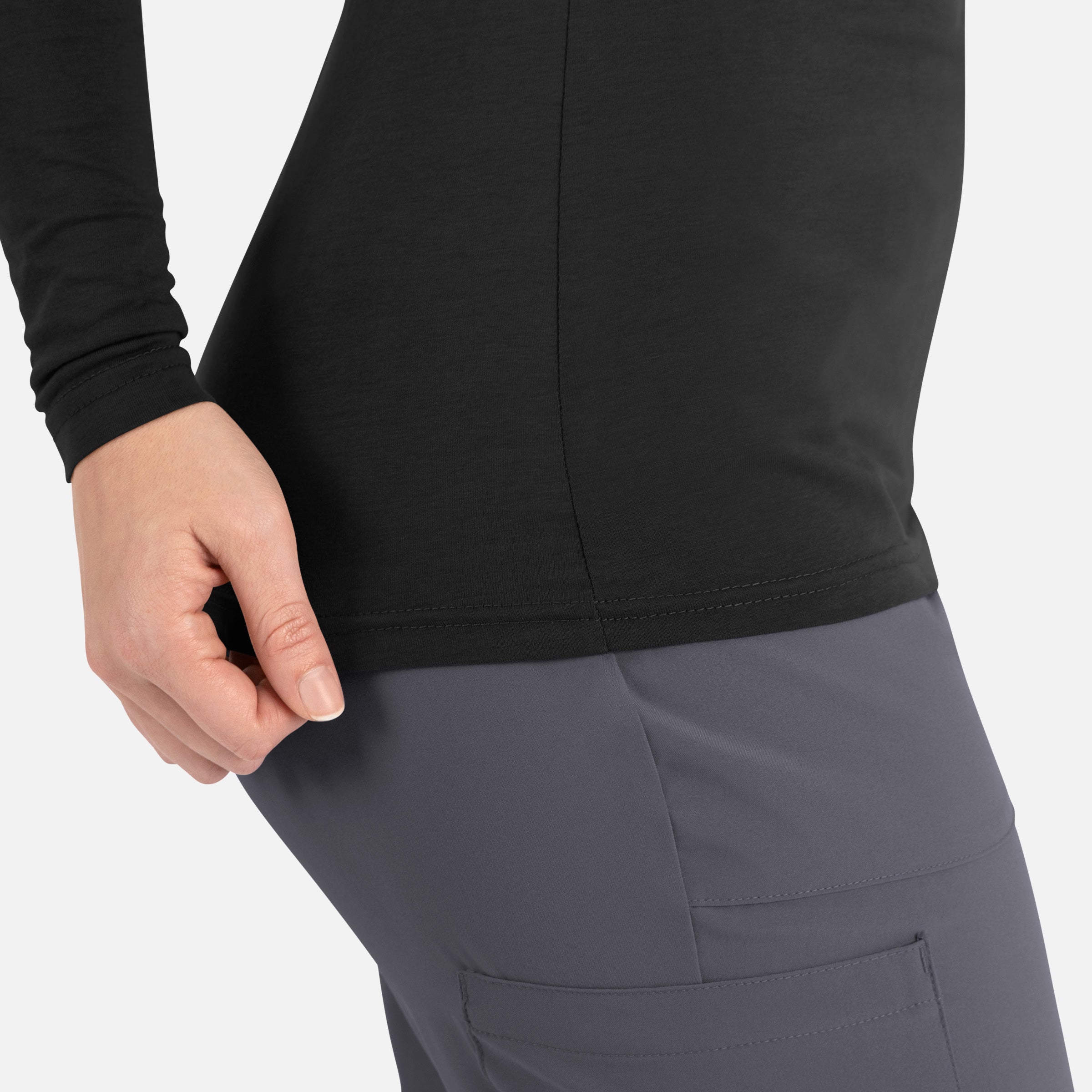 Maevn Bestee Women's Long Sleeve Underscrub Tee 6909