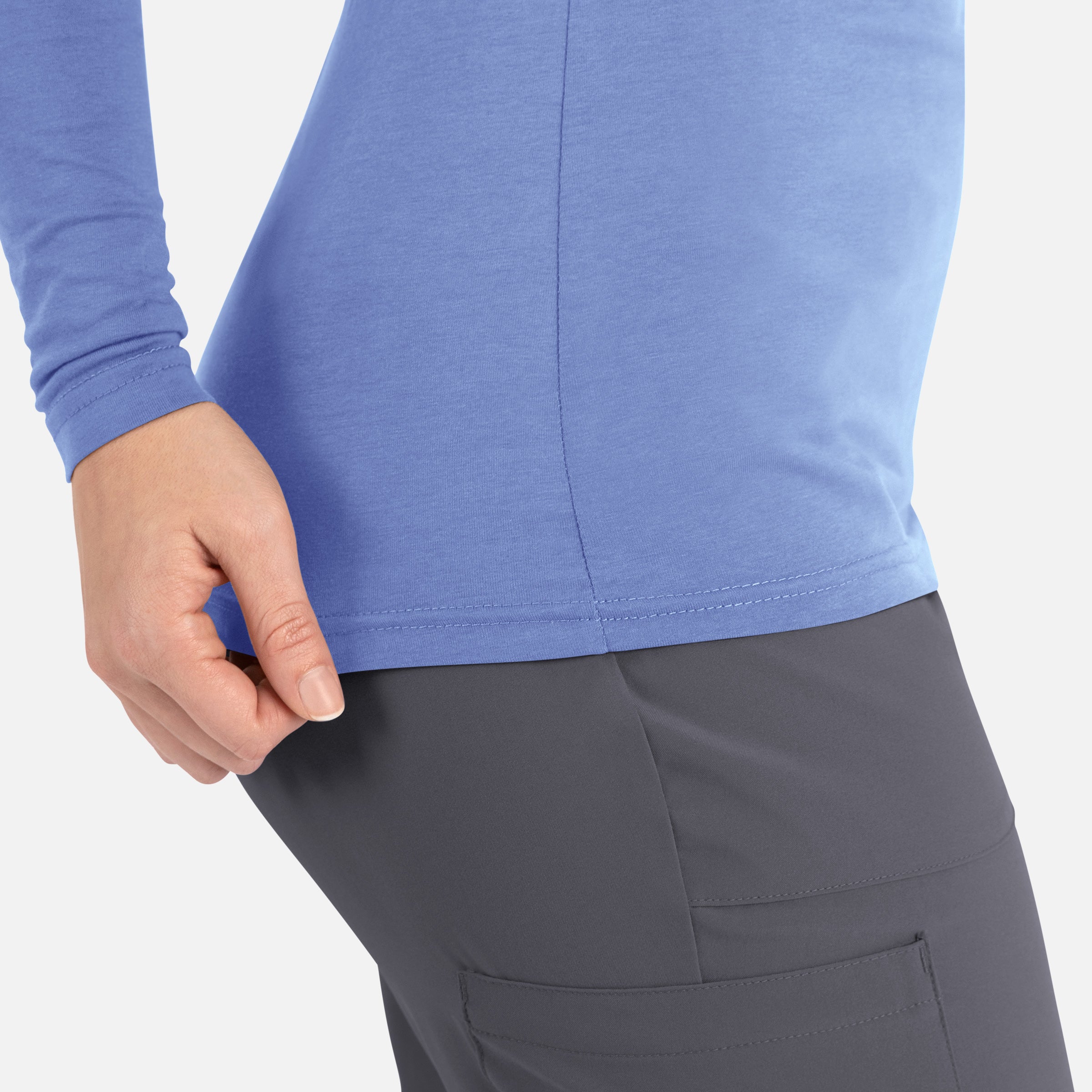 Maevn Bestee Women's Long Sleeve Underscrub Tee 6909