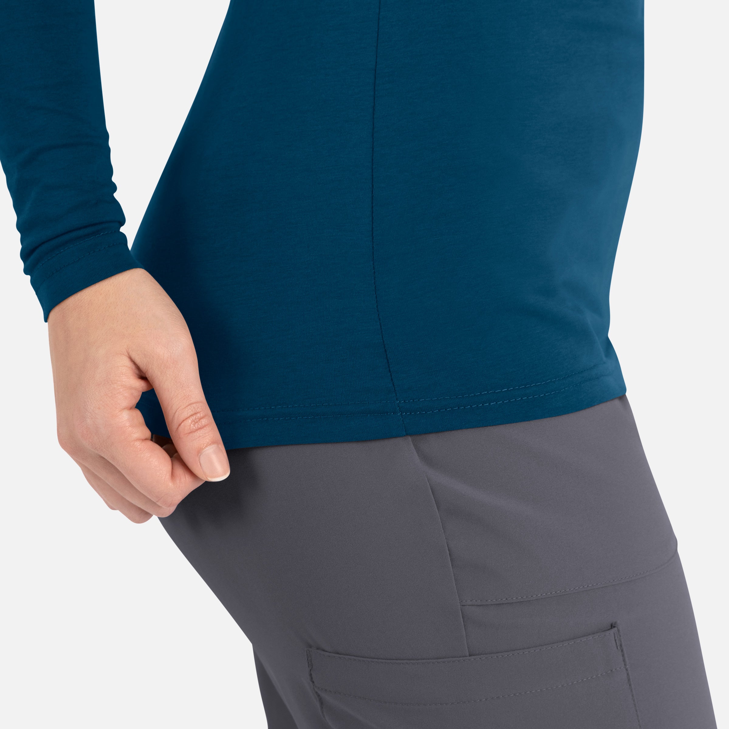 Maevn Bestee Women's Long Sleeve Underscrub Tee 6909