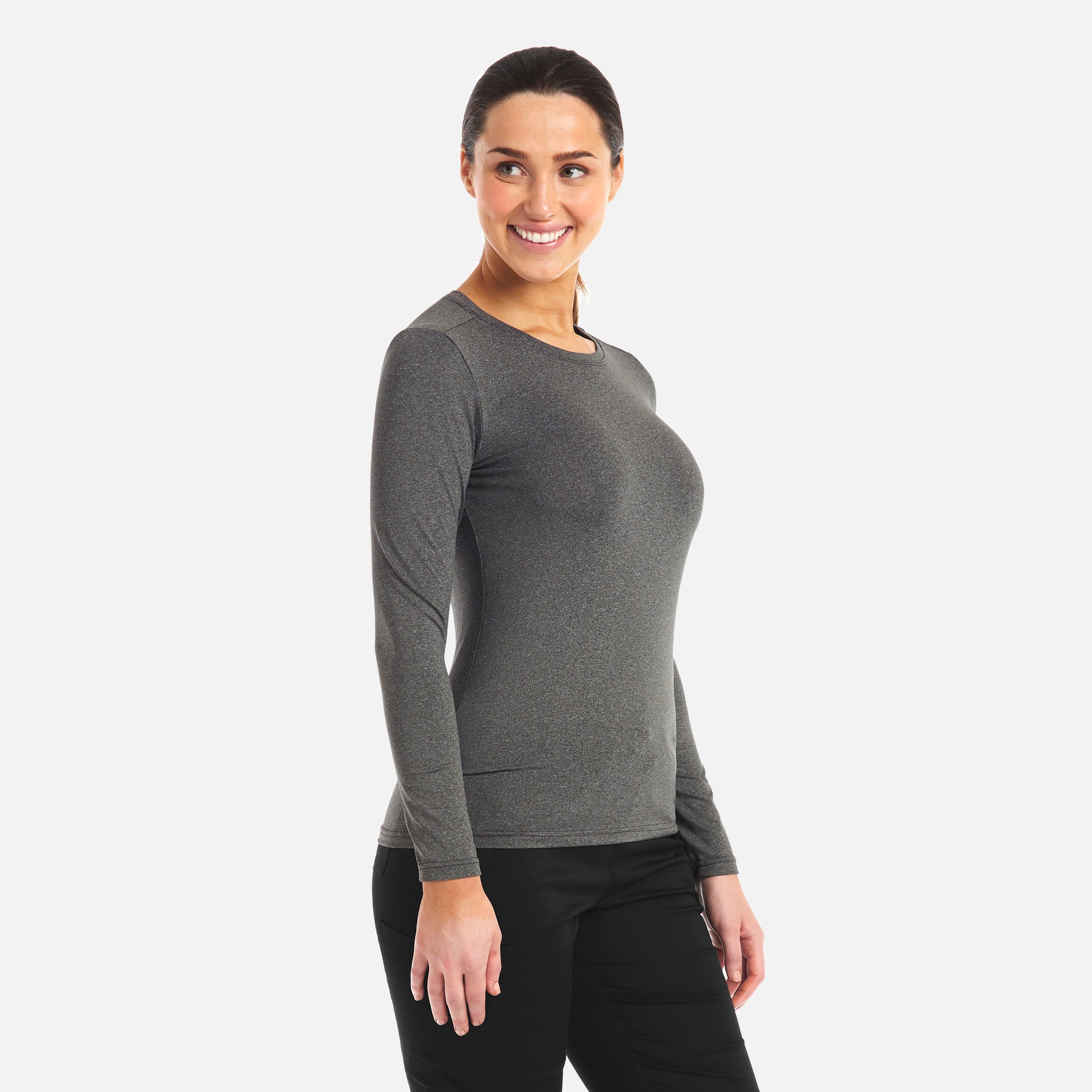 Maevn Bestee Women's Long Sleeve Underscrub Tee 6909
