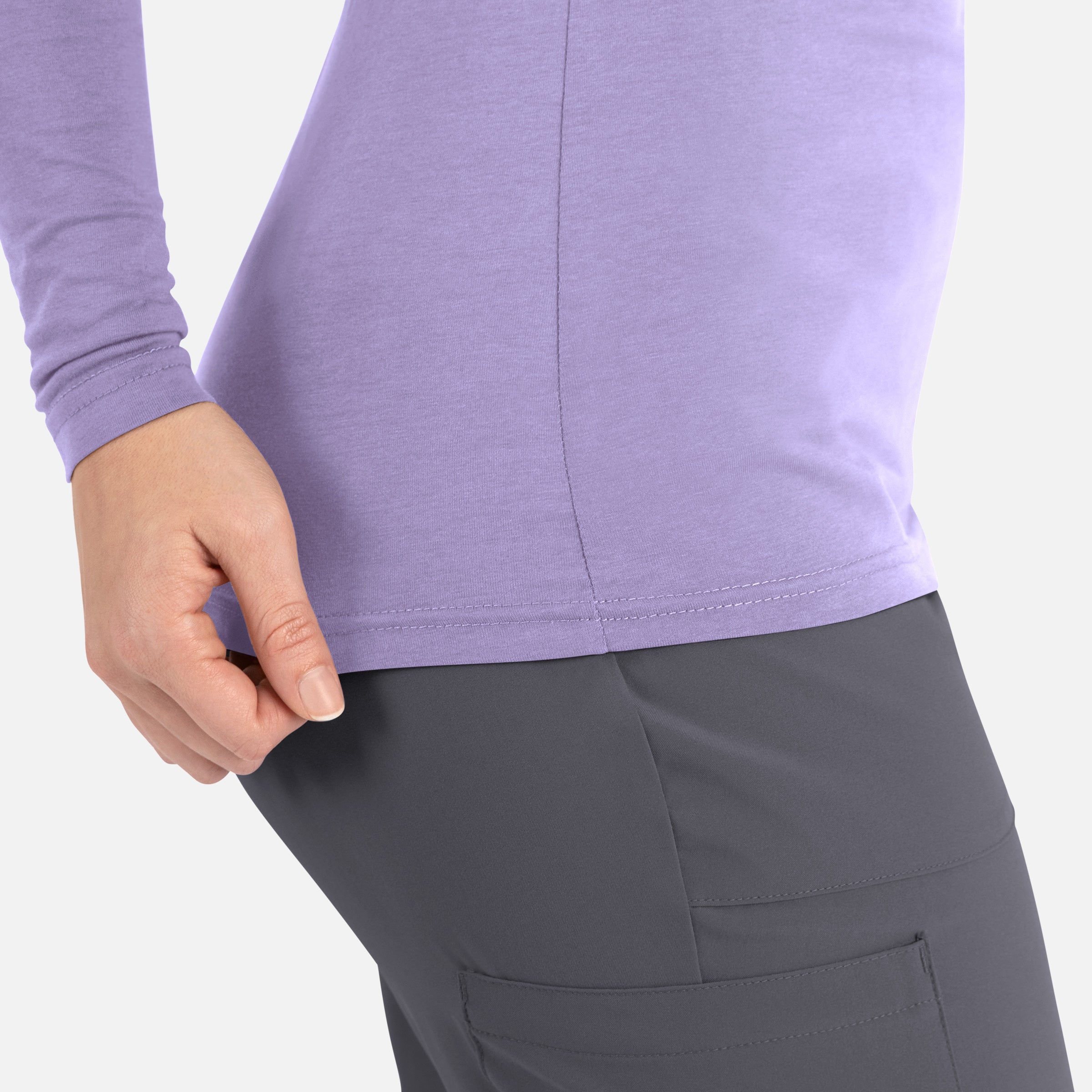 Maevn Bestee Women's Long Sleeve Underscrub Tee 6909