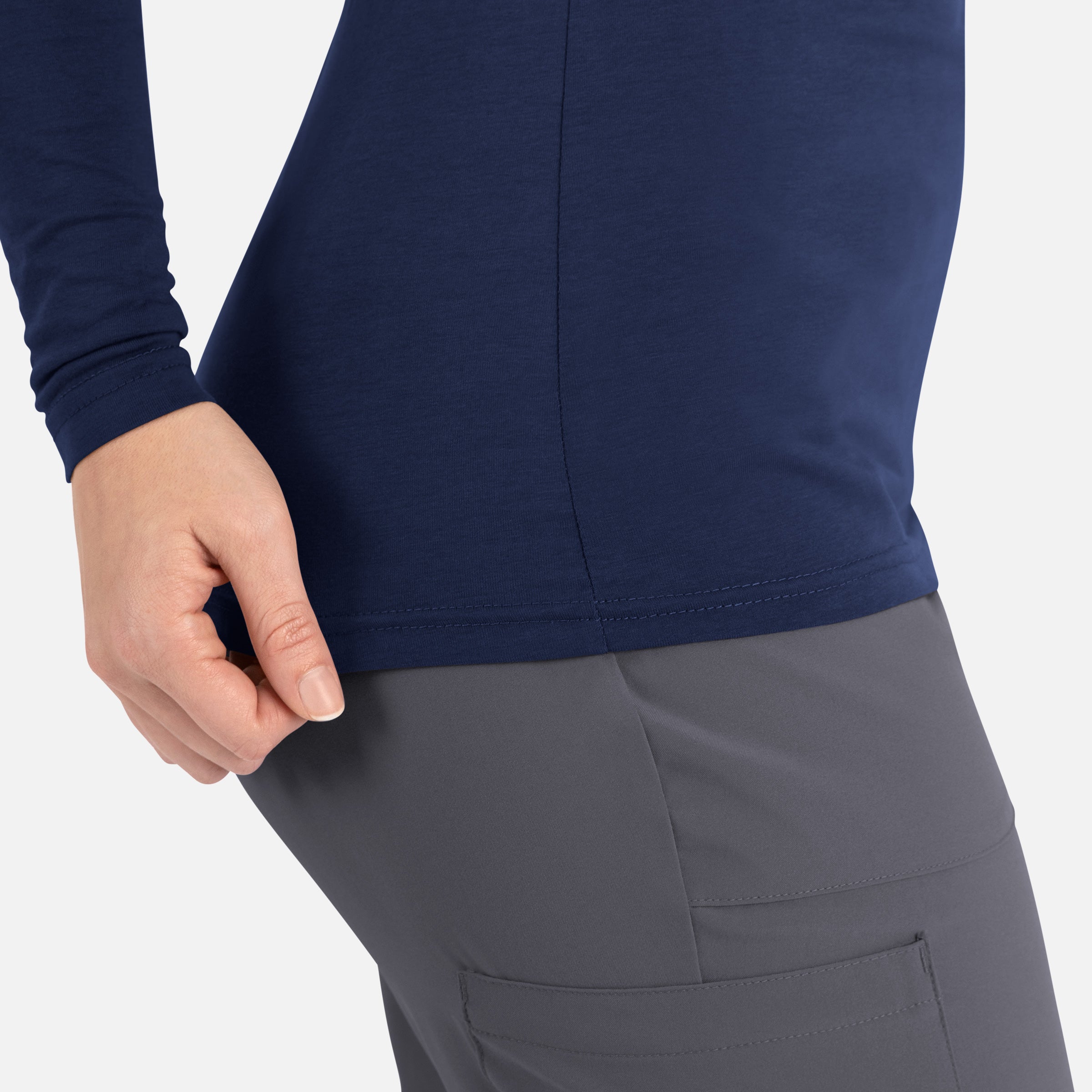 Maevn Bestee Women's Long Sleeve Underscrub Tee 6909