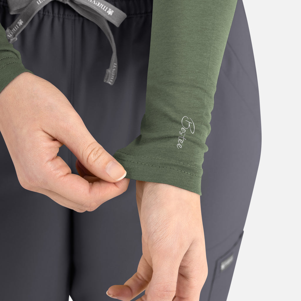 Maevn Bestee Women's Long Sleeve Underscrub Tee 6909