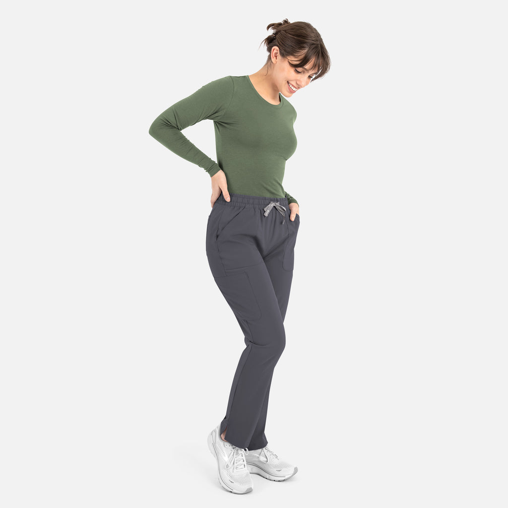 Maevn Bestee Women's Long Sleeve Underscrub Tee 6909