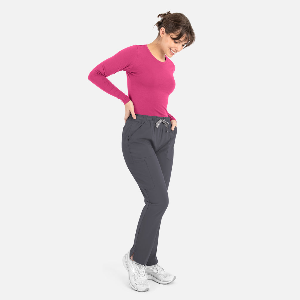 Maevn Bestee Women's Long Sleeve Underscrub Tee 6909