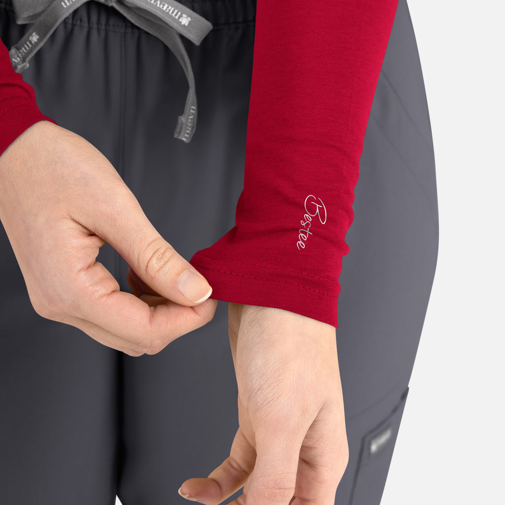 Maevn Bestee Women's Long Sleeve Underscrub Tee 6909