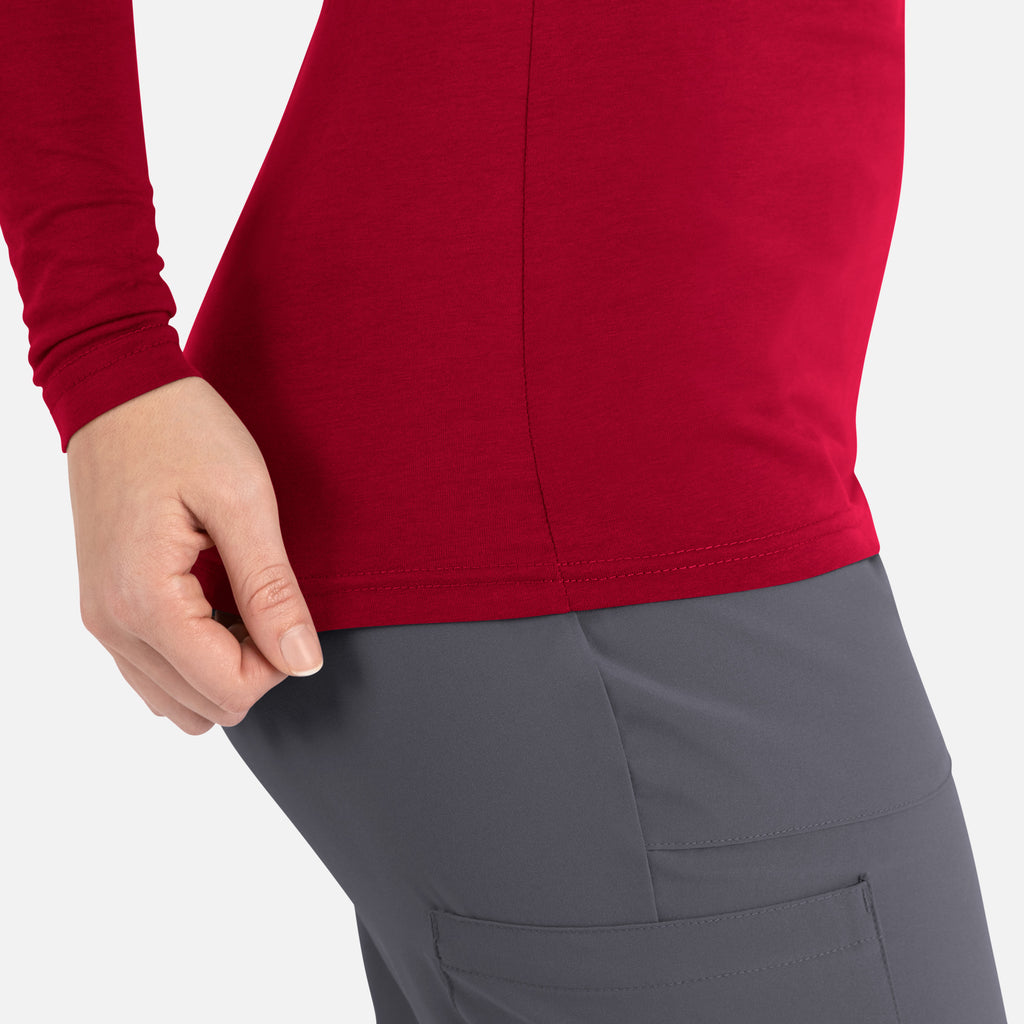 Maevn Bestee Women's Long Sleeve Underscrub Tee 6909