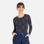 Maevn Bestee Women's Long Sleeve Underscrub Tee 6909