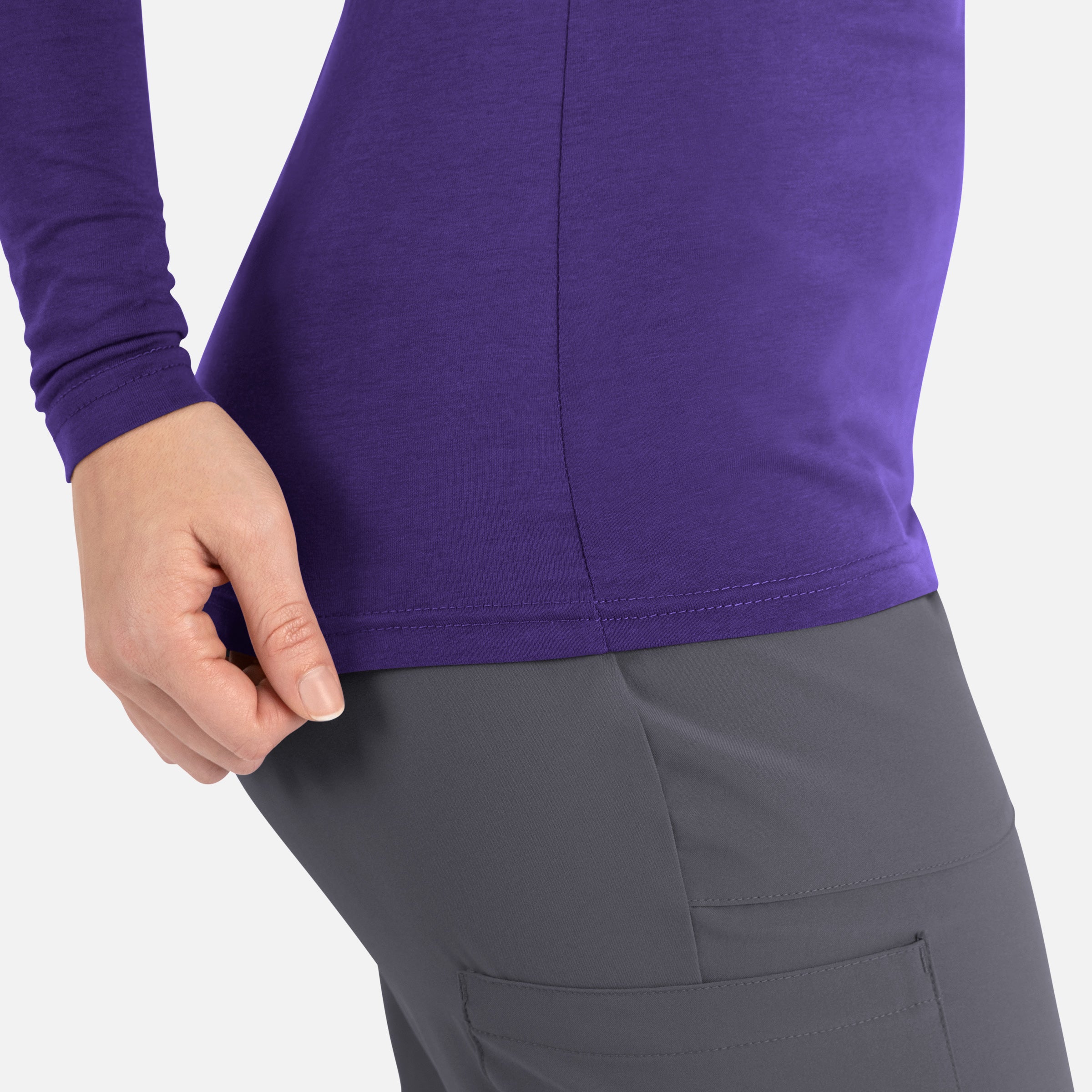 Maevn Bestee Women's Long Sleeve Underscrub Tee 6909