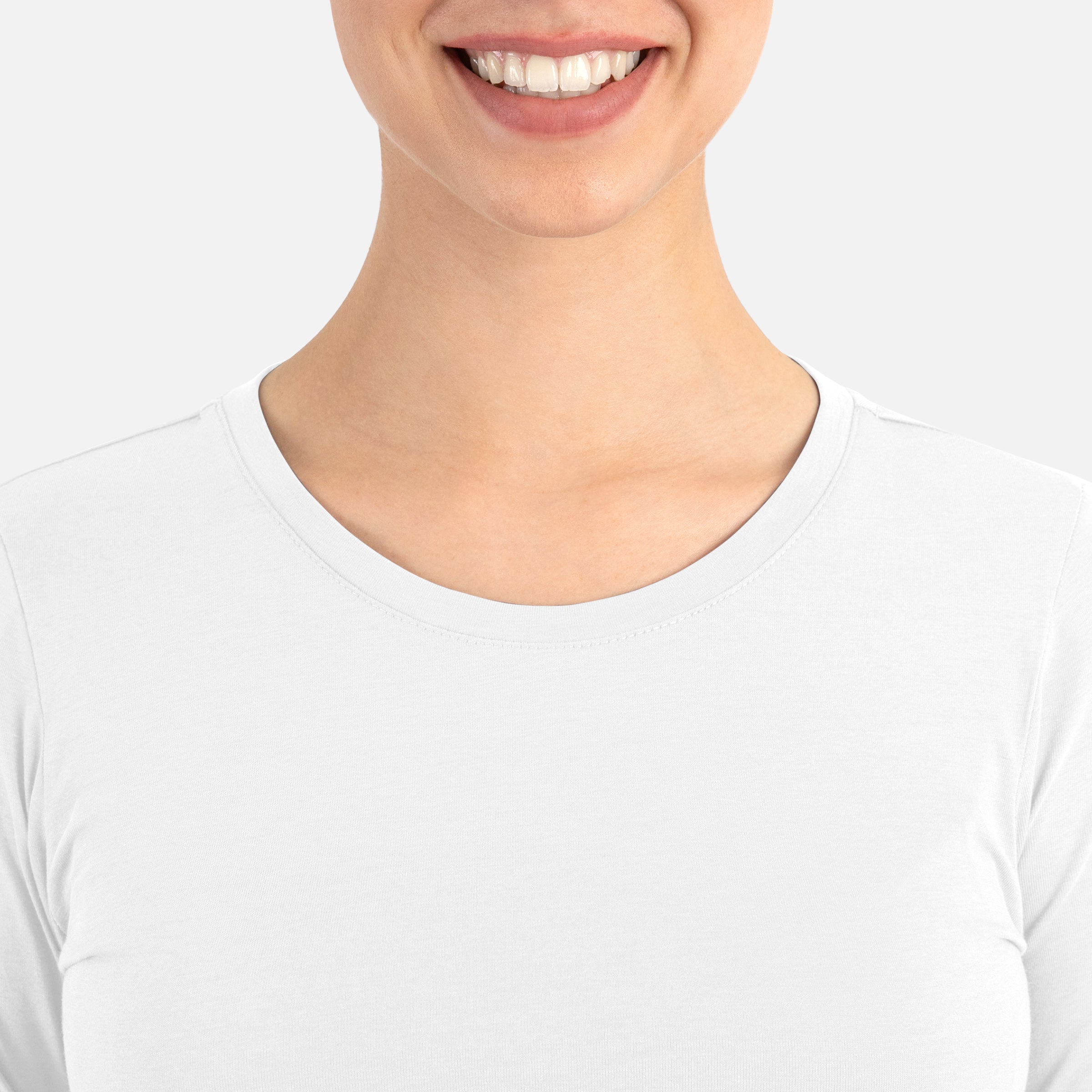 Maevn Bestee Women's Long Sleeve Underscrub Tee 6909