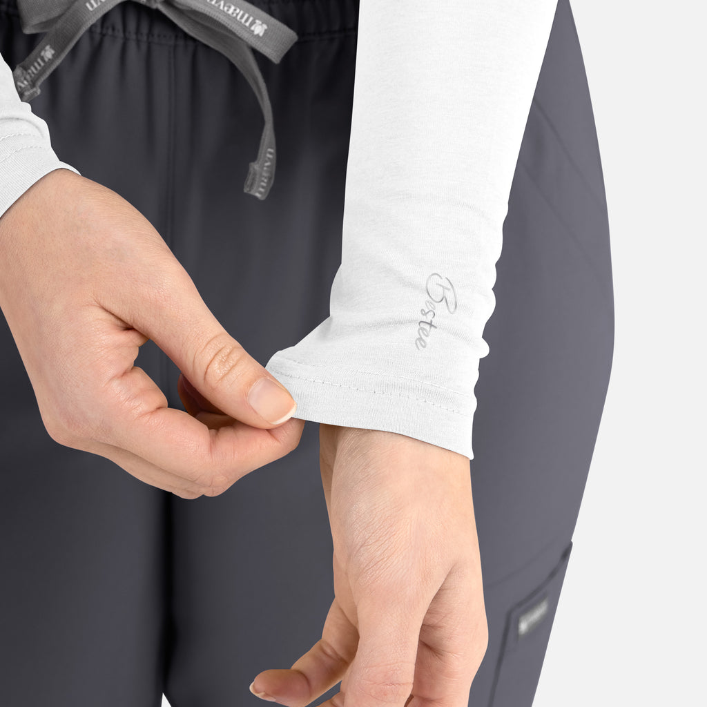 Maevn Bestee Women's Long Sleeve Underscrub Tee 6909