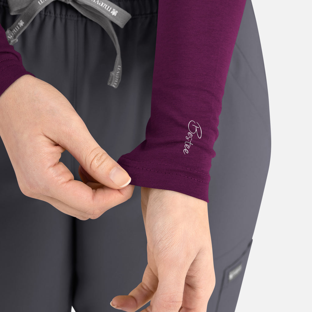 Maevn Bestee Women's Long Sleeve Underscrub Tee 6909