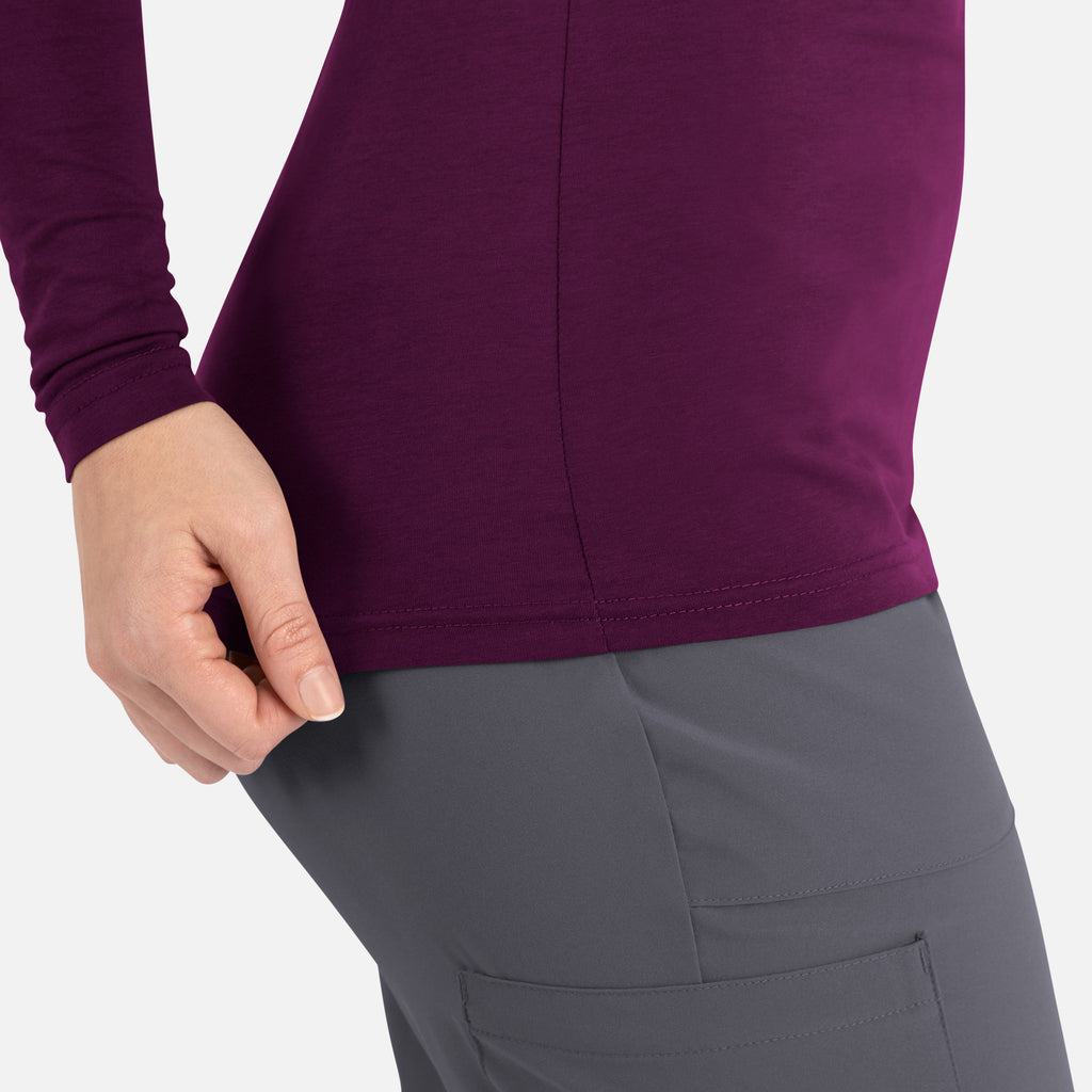 Maevn Bestee Women's Long Sleeve Underscrub Tee 6909