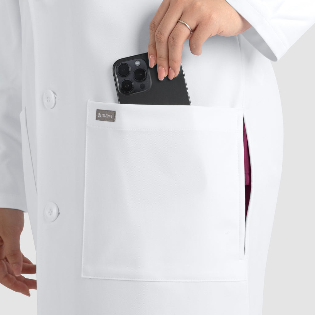 Maevn 7555 Unisex Full Length Lab Coat