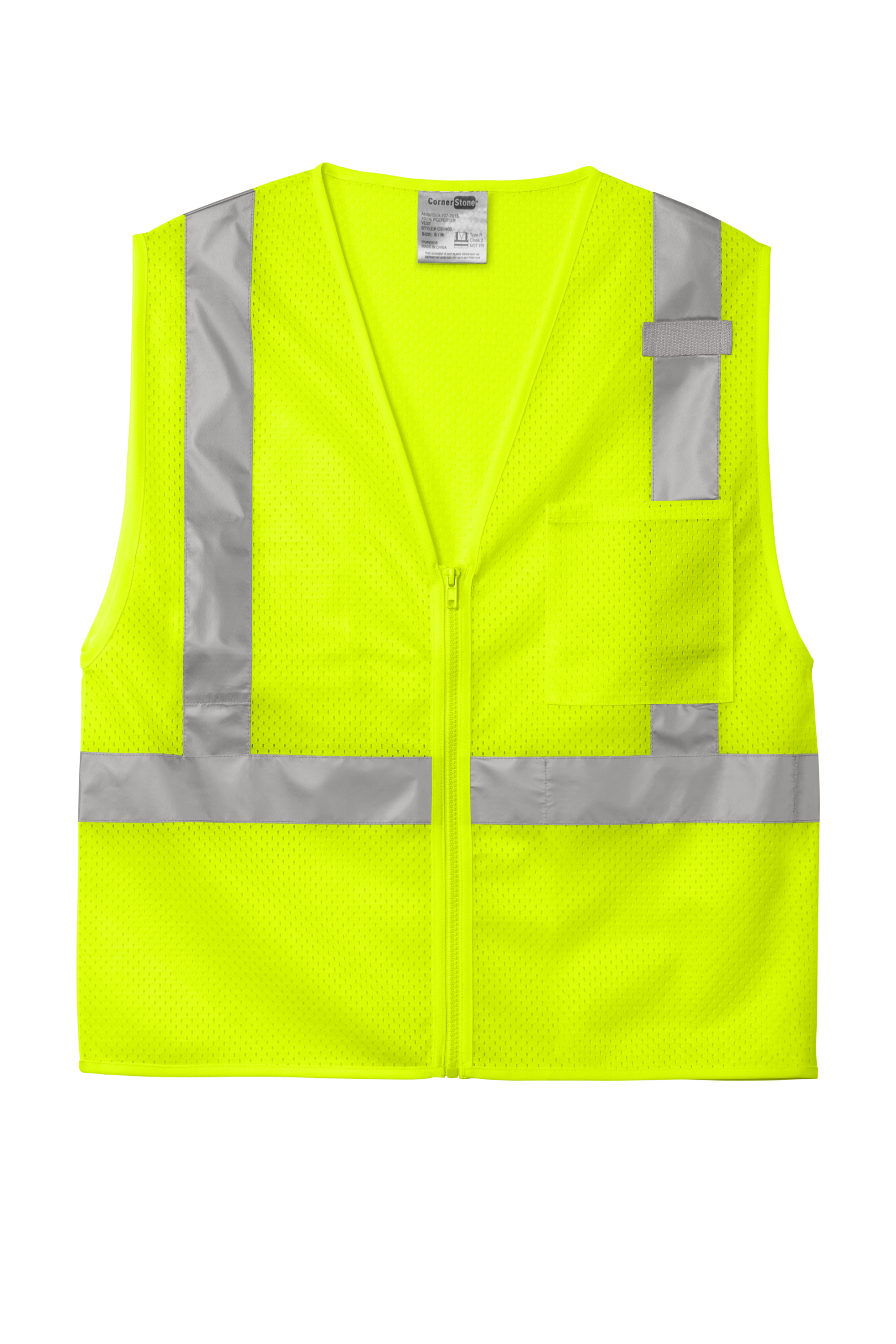 CornerStone CSV102 ANSI Class 2 Mesh Safety Vest
