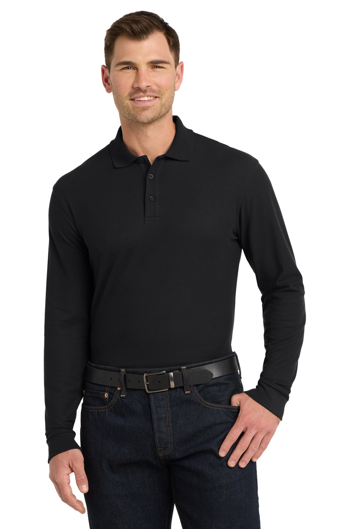 Essential Polo Long Sleeve
