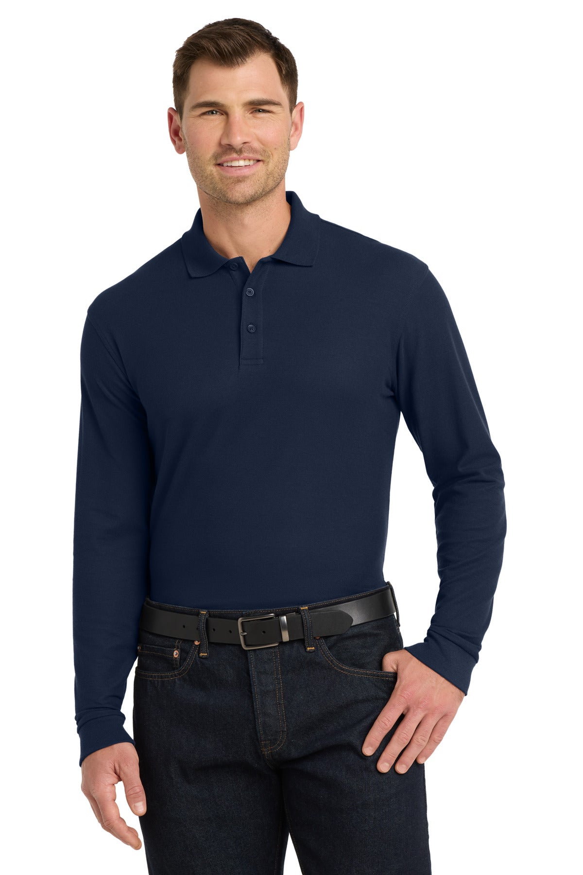 Essential Polo Long Sleeve
