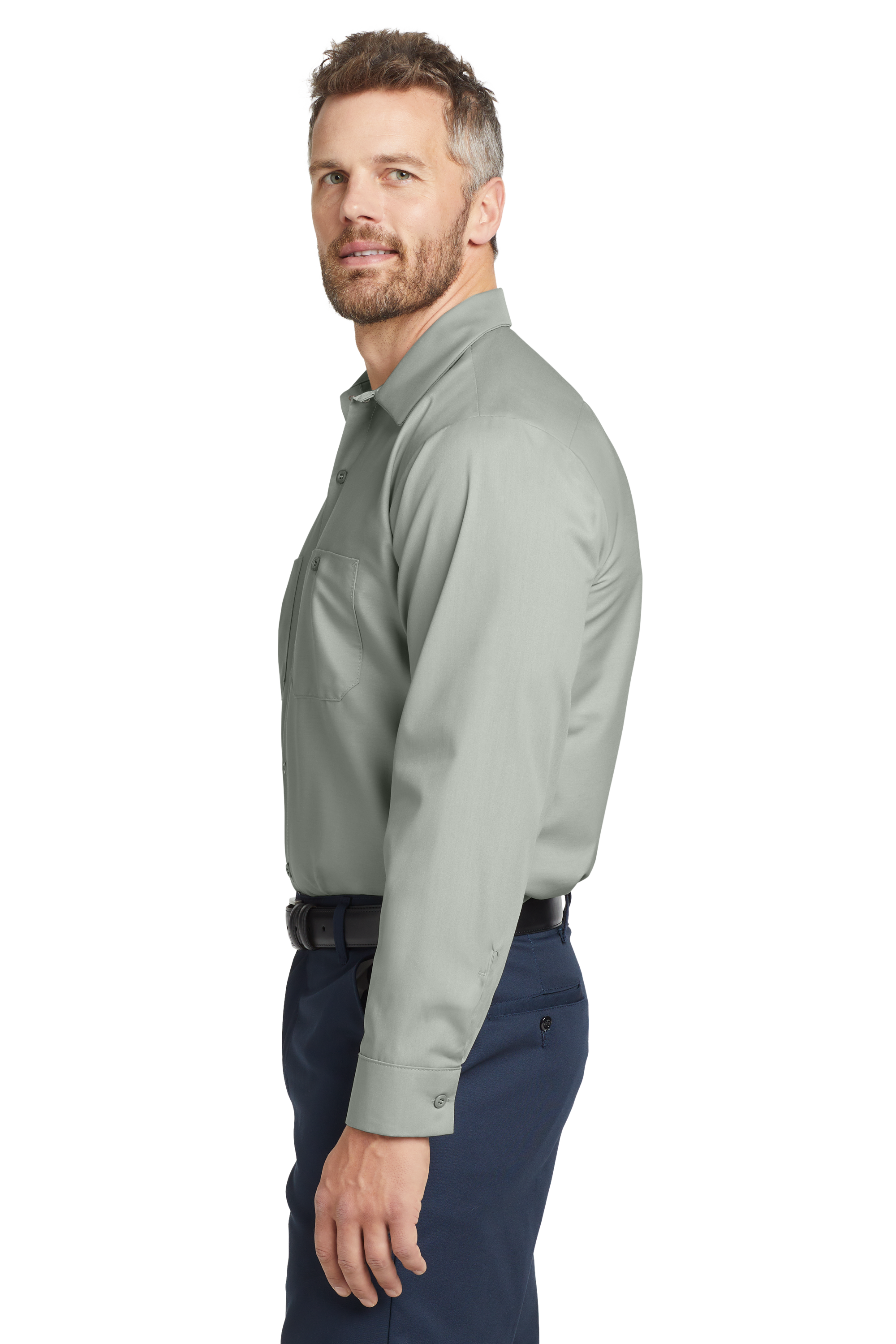 Red Kap SP14 Long Sleeve Industrial Work Shirt
