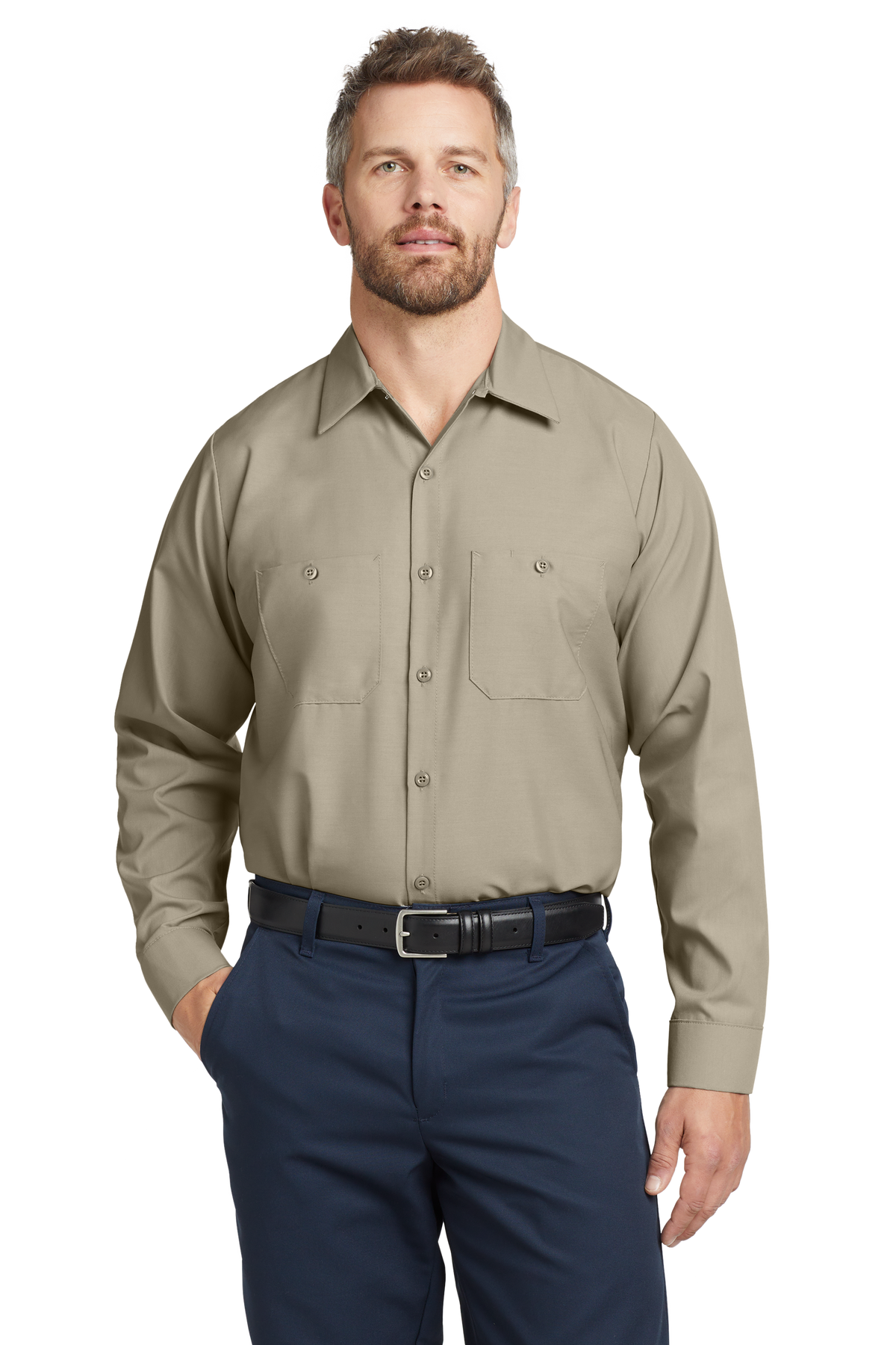Red Kap SP14 Long Sleeve Industrial Work Shirt