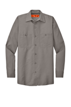 Red Kap SP14 Long Sleeve Industrial Work Shirt