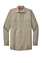 Red Kap SP14 Long Sleeve Industrial Work Shirt