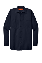 Red Kap SP14 Long Sleeve Industrial Work Shirt