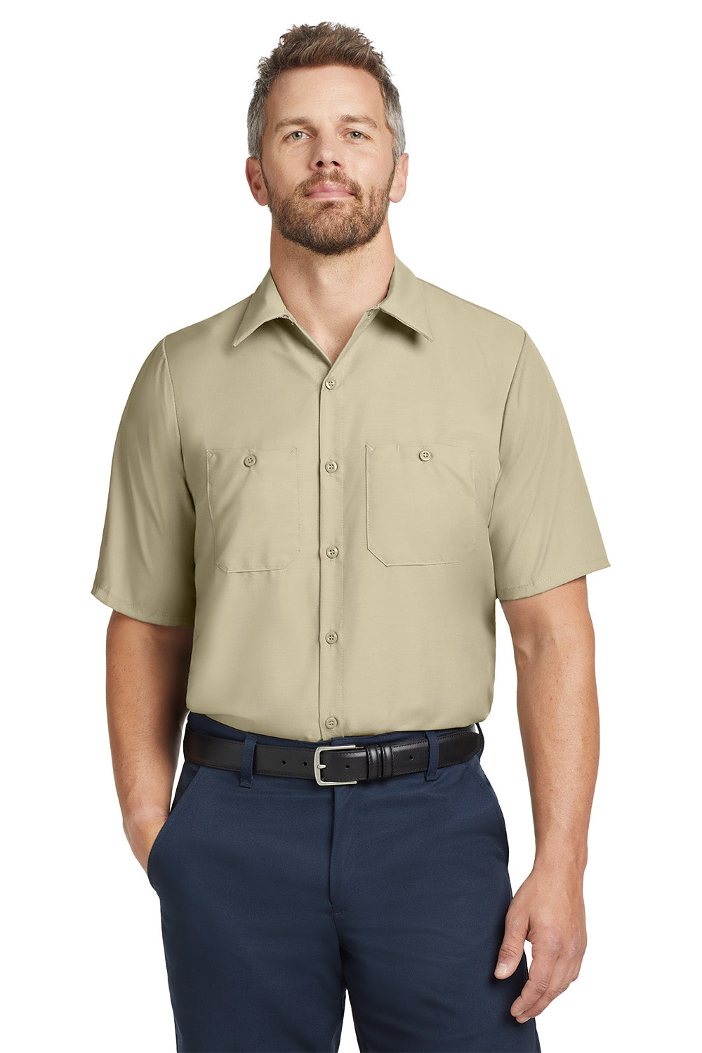 Red Kap SP24 Short Sleeve Industrial Work Shirt