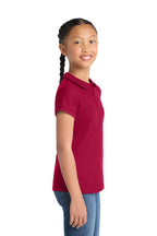 Port Authority YG503 Girls Peter Pan Collar School Polo