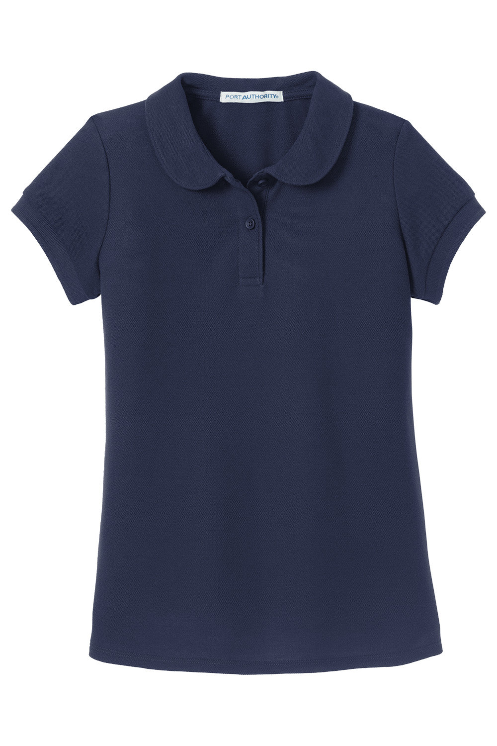 Port Authority YG503 Girls Peter Pan Collar School Polo