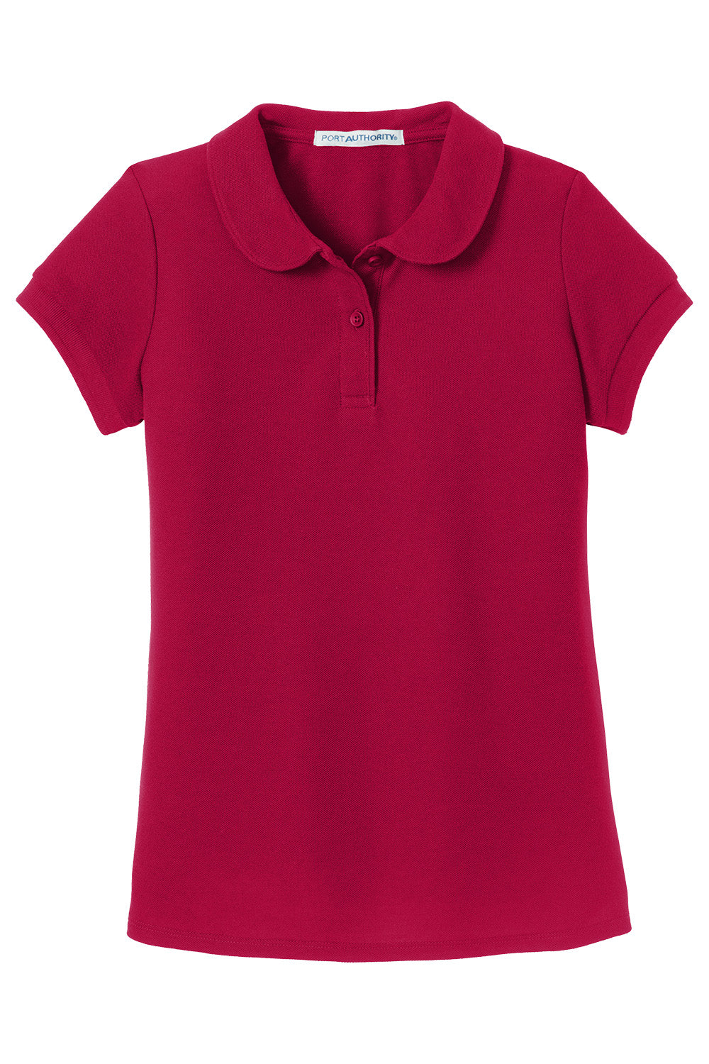 Port Authority YG503 Girls Peter Pan Collar School Polo
