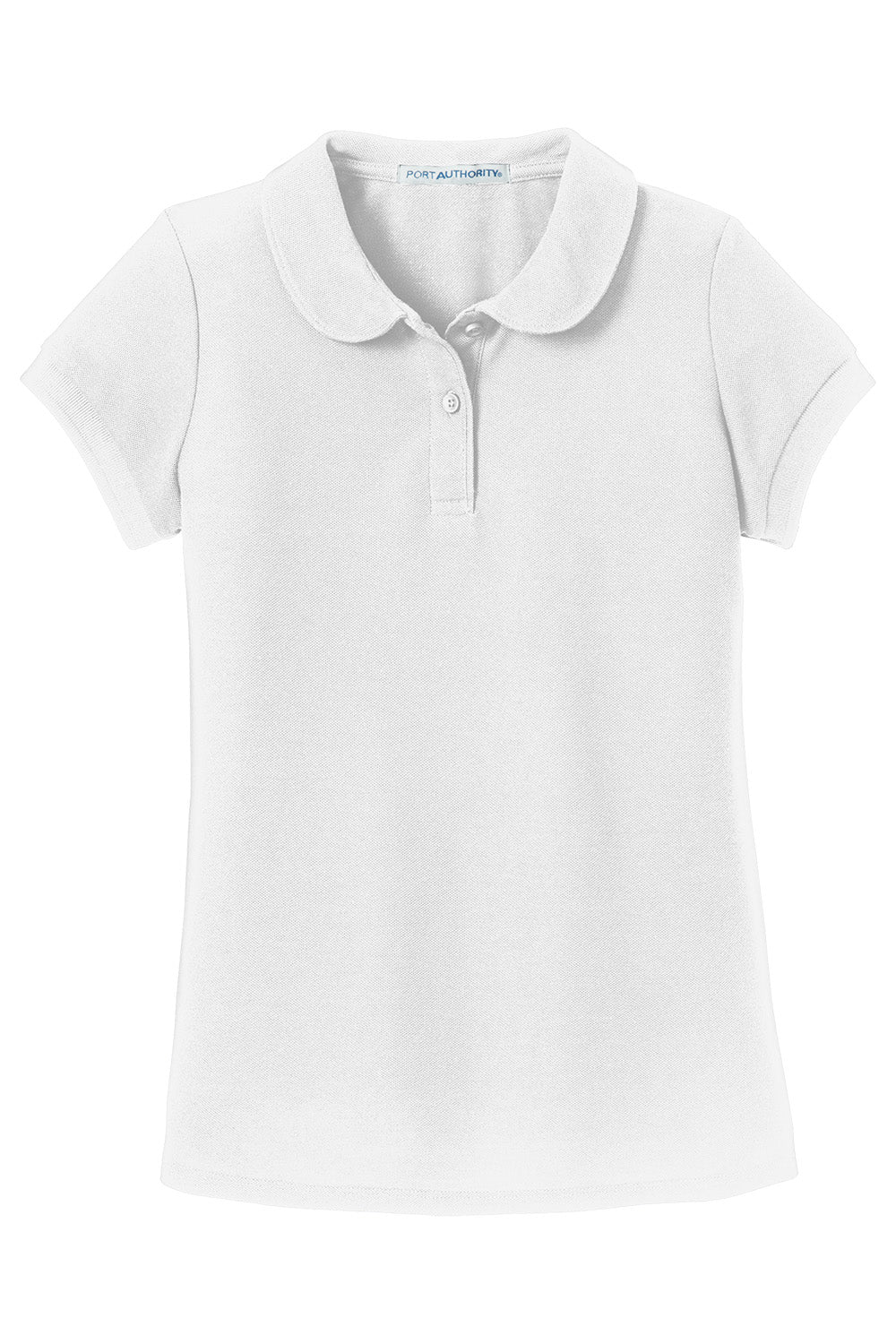 Port Authority YG503 Girls Peter Pan Collar School Polo